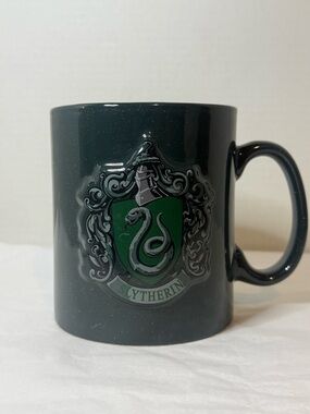 Harry Potter 20 oz. Ceramic Mug by CultureFly - Dark Green